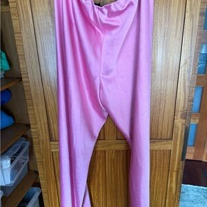 Vince Bubblegum Pink Satin Bias Pant